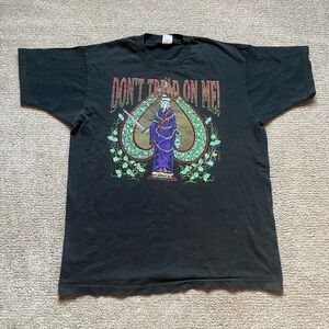 VTG 90’s Don’t Tread On Me Grim Reaper Black Tee